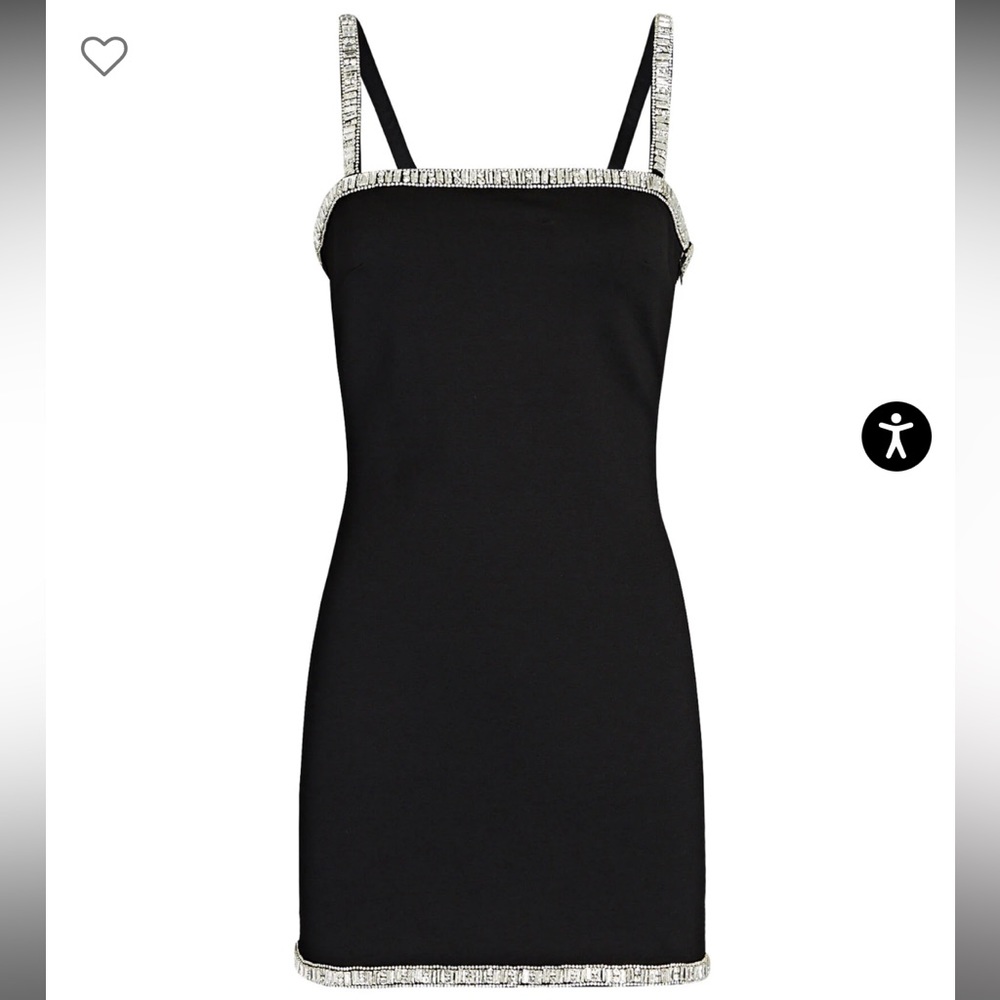 Retrofete crystal embellished mini dress w/ tags